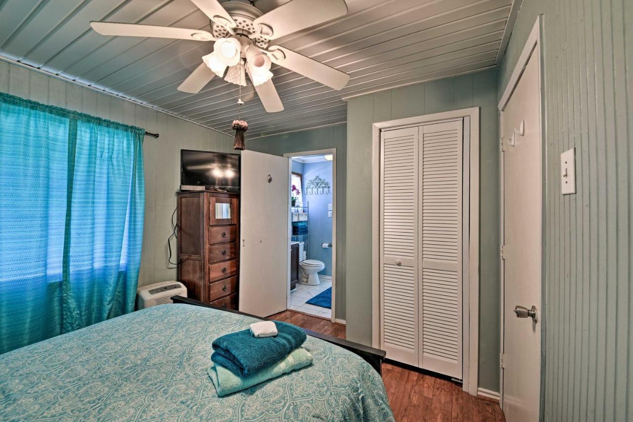 Galveston Beach House With Private Deck And Gulf Views Exteriör bild